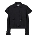 KeshaCC Cape Jacket - Black - Co'couture