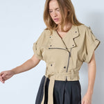 KeshaCC Cargo Vest - Sand - Co'couture