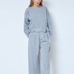 LanceCC Belt Sweat - Grey Melange - Co'couture