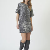 LeoCC Denim Skirt - Dark Grey - Co'couture