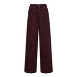LeoCC Wide Long Pant - Winered - Co'couture
