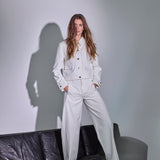 MarciCC Structure Pant - Off white - Co'couture