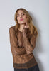 MarcyCC Mesh O-blouse - Mocca