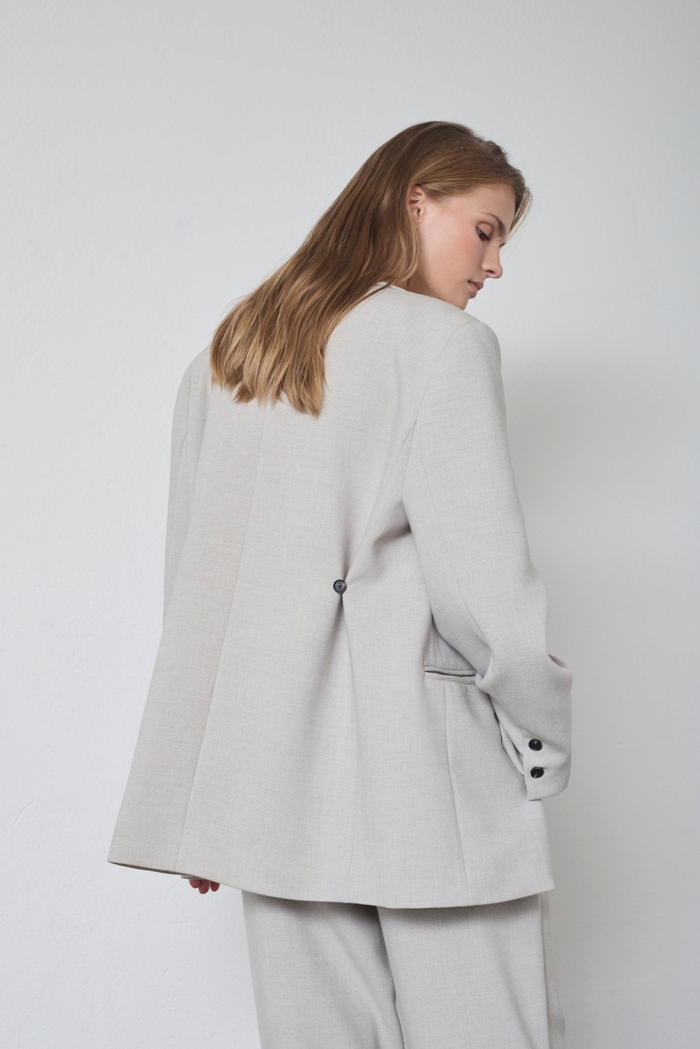 MavaCC Power Blazer - Bone - Co'couture