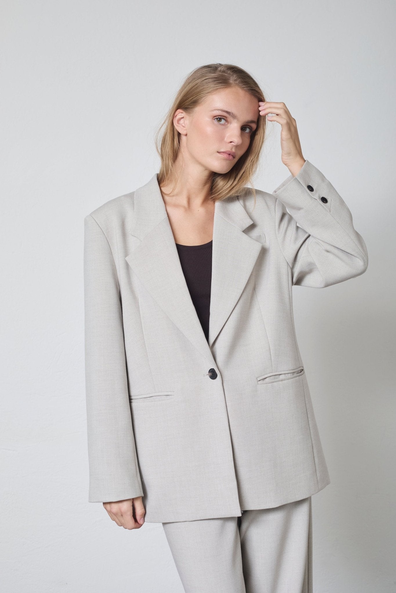 MavaCC Power Blazer - Bone - Co'couture