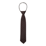 NemoCC Stripe Tie - Dark Brown - Co'couture