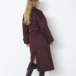 New ClaraCC Raglan Coat - Winered - Co'couture