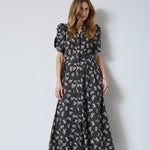 OliviaCC Flower Pleat Dress - Black - Co'couture