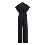 PancyCC Zip Jumpsuit - Black - Co'couture