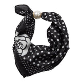 PearlCC Scarf - Black Dot - Co'couture