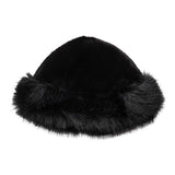 PenzaCC Faux Fur Hat - Black - Co'couture