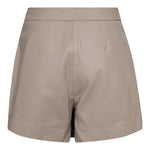 PhoebeCC Leather Wrap Skort - Taupe - Co'couture