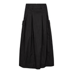 PoppyCC Pocket Pleat Skirt - Black - Co'couture