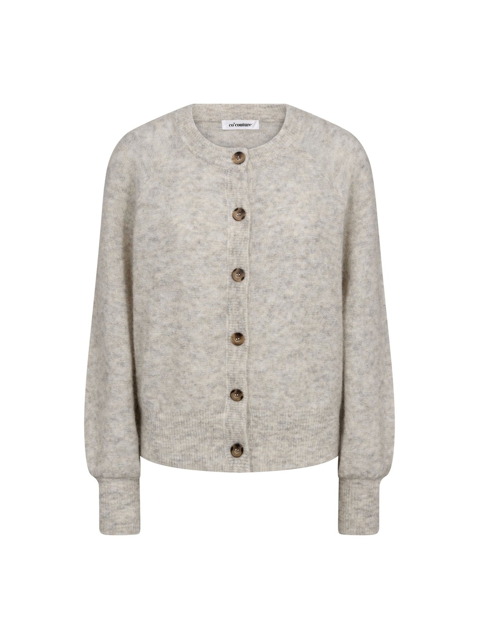 RonanCC Cardigan - Grey Melange - Co'couture