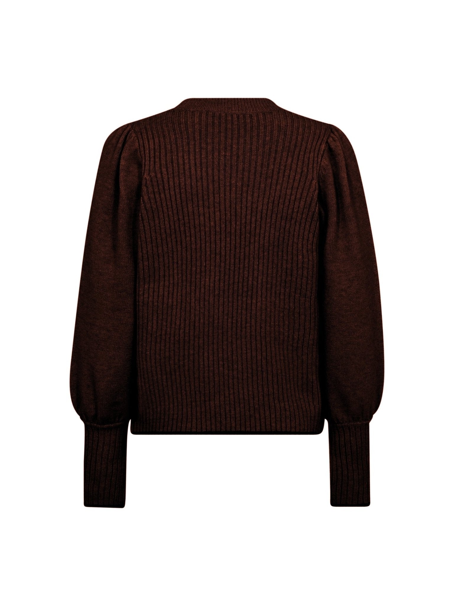 RowCC O - Puff Knit - Dark Brown - Co'couture