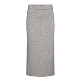 RowCC Slit Skirt - Pale Grey - Co'couture