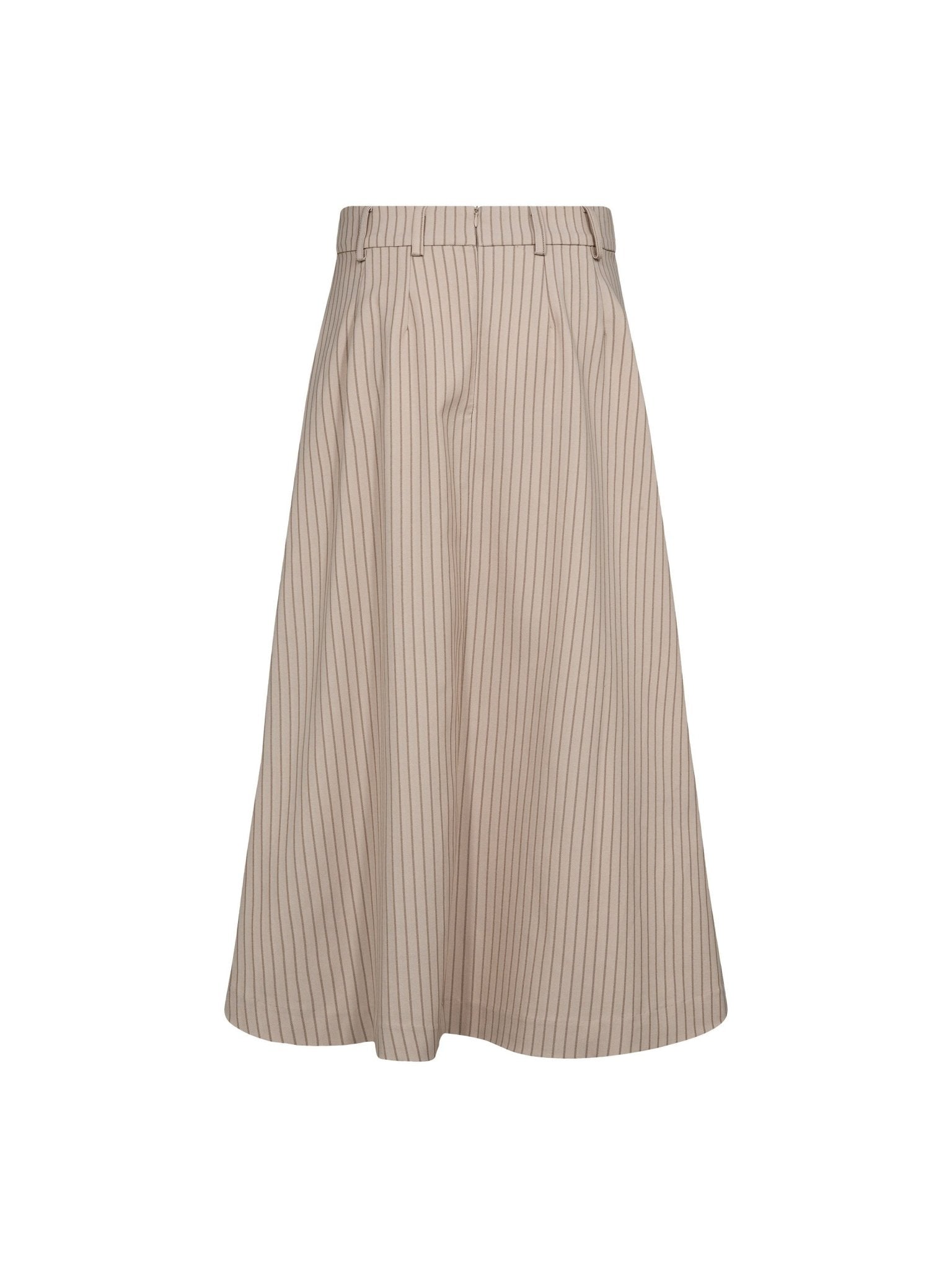 SalvieCC Anya Pleat Skirt - Bone - Co'couture
