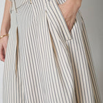 SalvieCC Anya Pleat Skirt - White - Co'couture