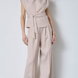 SalvieCC Pleat Top - Bone - Co'couture