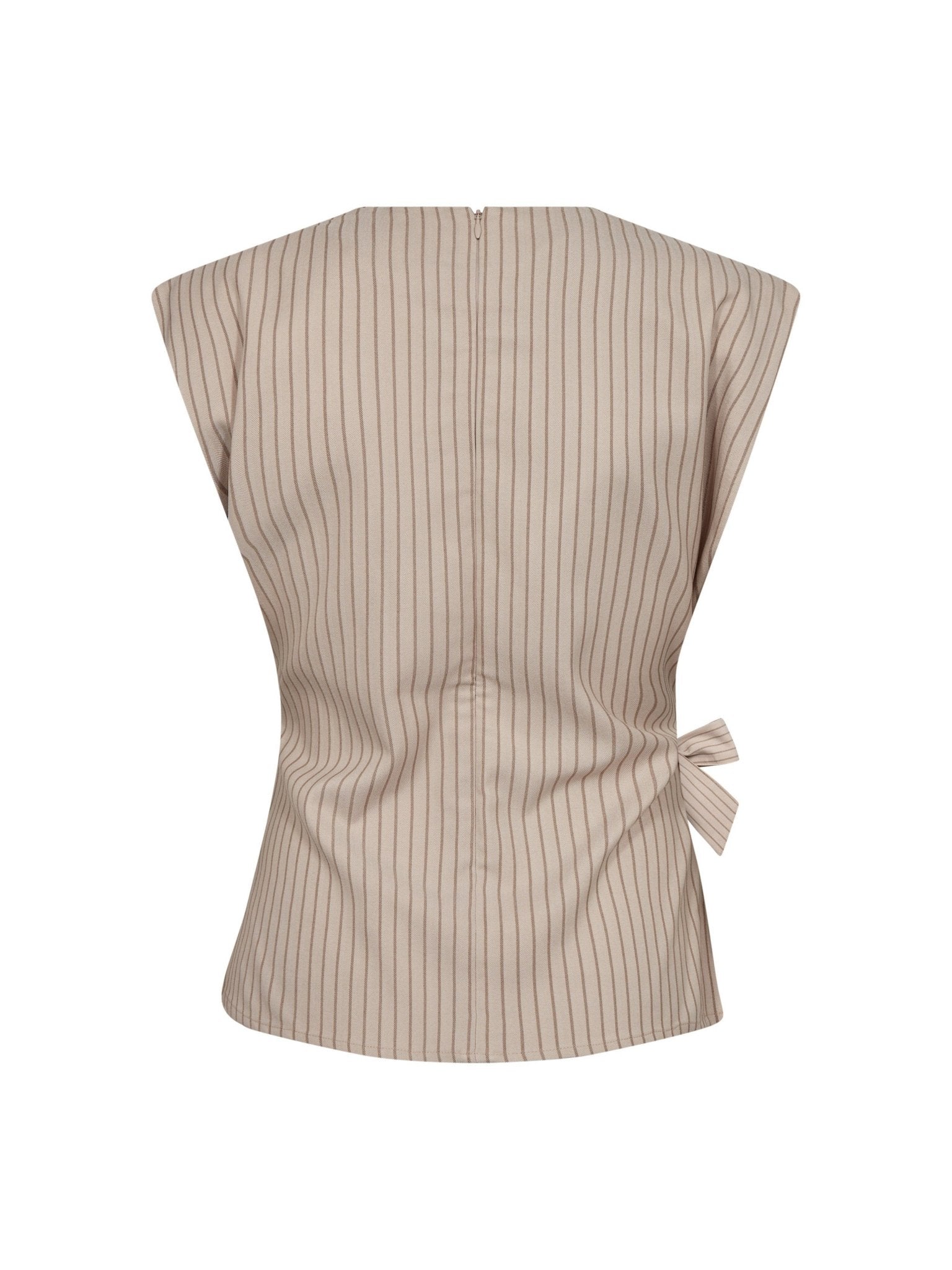SalvieCC Pleat Top - Bone - Co'couture