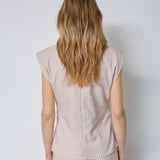 SalvieCC Pleat Top - Bone - Co'couture