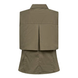 SannaCC Double Layer Top - Army - Co'couture