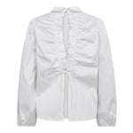 SannaCC Drawstring Blouse - White - Co'couture