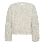 ShaniaCC Fluffy Blouse - Off white - Co'couture