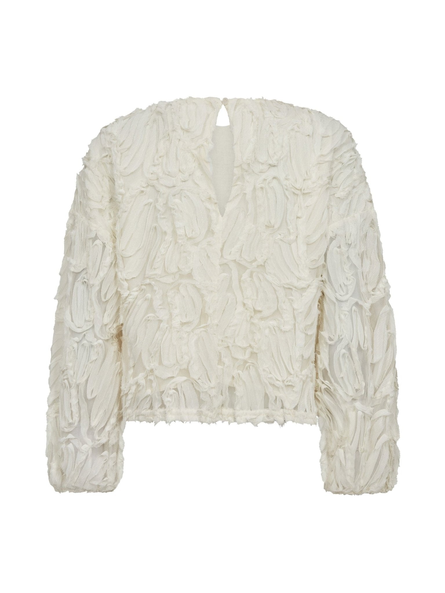 ShaniaCC Fluffy Blouse - Off white - Co'couture