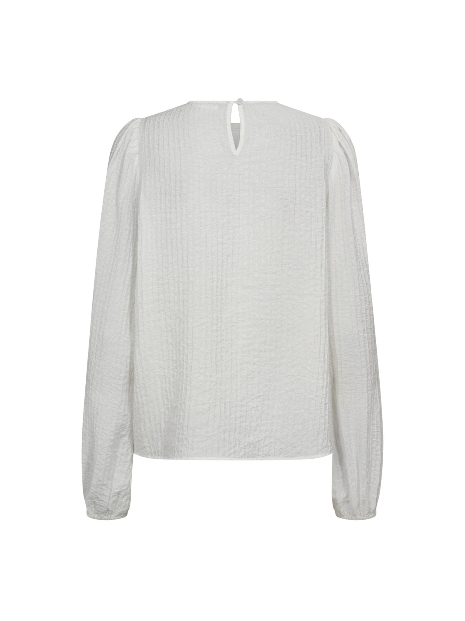 ShinaCC Pintuck Blouse - Off white - Co'couture