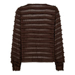 SivaCC V - Blouse - Dark Brown - Co'couture