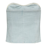 TerraCC Denim Corsage - Fade Denim - Co'couture
