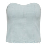 TerraCC Denim Corsage - Fade Denim - Co'couture