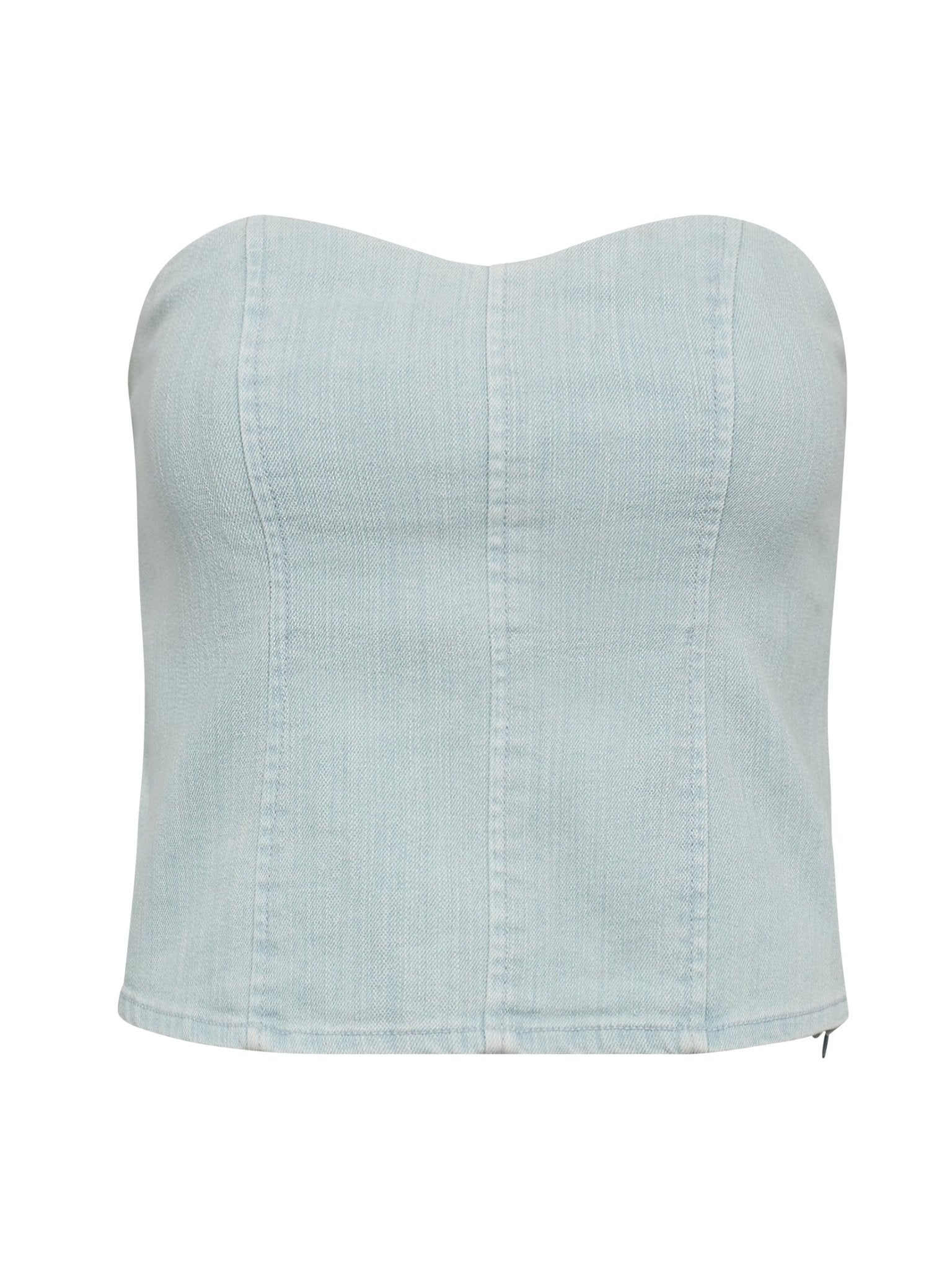 TerraCC Denim Corsage - Fade Denim - Co'couture