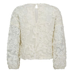 TessyCC Flower Blouse - Off white - Co'couture