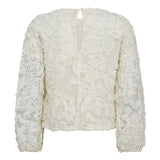 TessyCC Flower Blouse - Off white - Co'couture