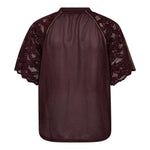TreyCC Lace Tee - Walnut - Co'couture