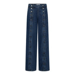 WillaCC Button Jeans - Indigo - Co'couture