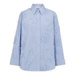XavierCC Avy Stripe Shirt - Pale Blue - Co'couture