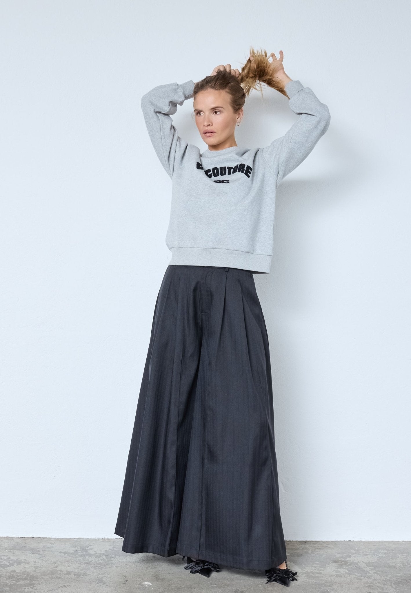 ZoeCC Co'couture Sweat - Grey Melange - Co'couture