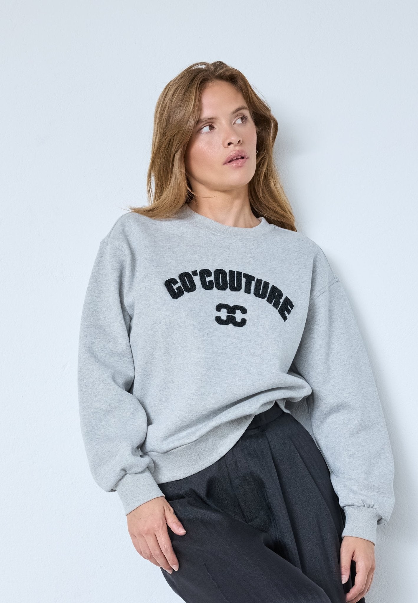 ZoeCC Co'couture Sweat - Grey Melange - Co'couture
